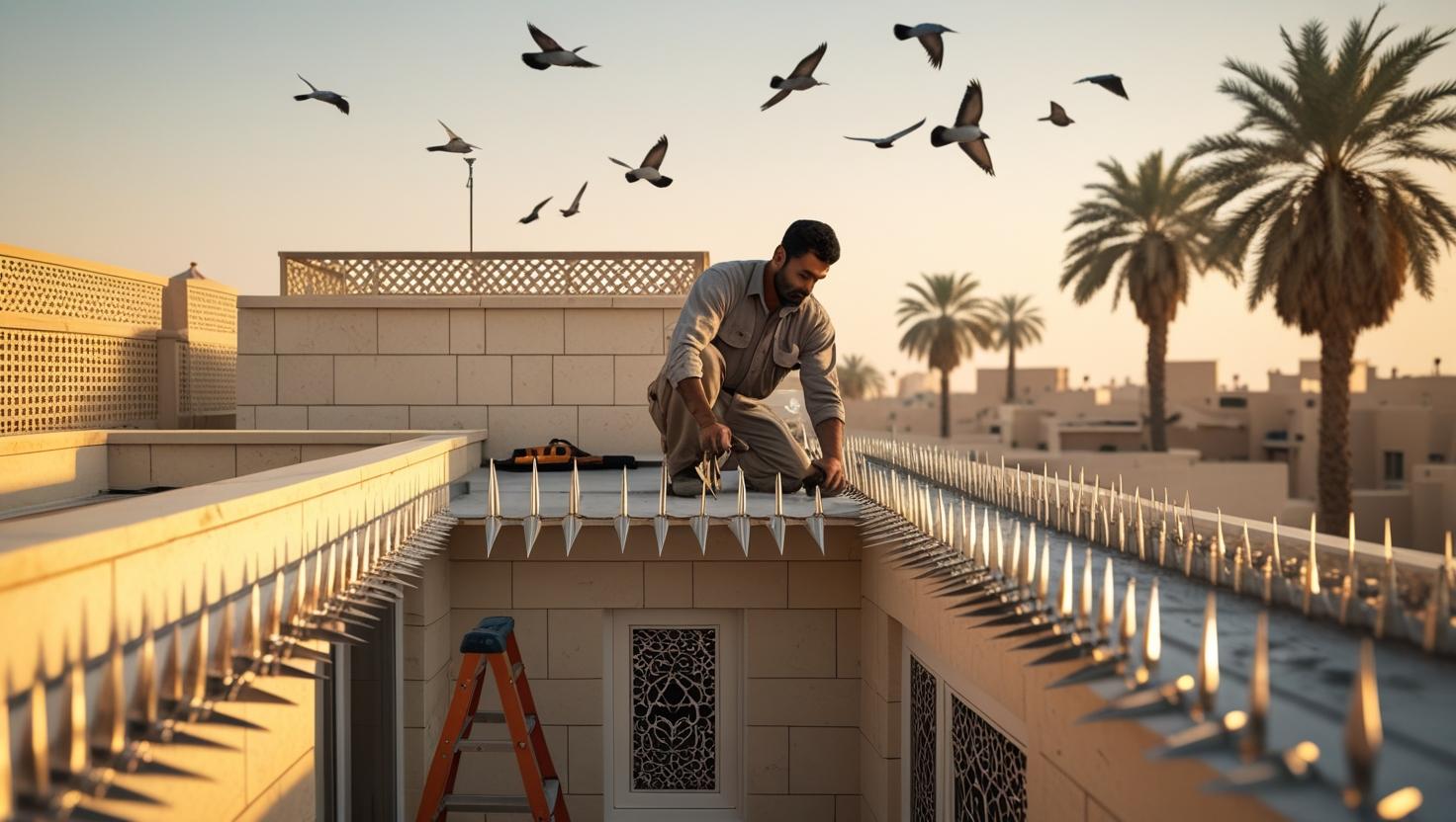 شركة تركيب طارد الحمام بالرياض تركيب طارد حمام