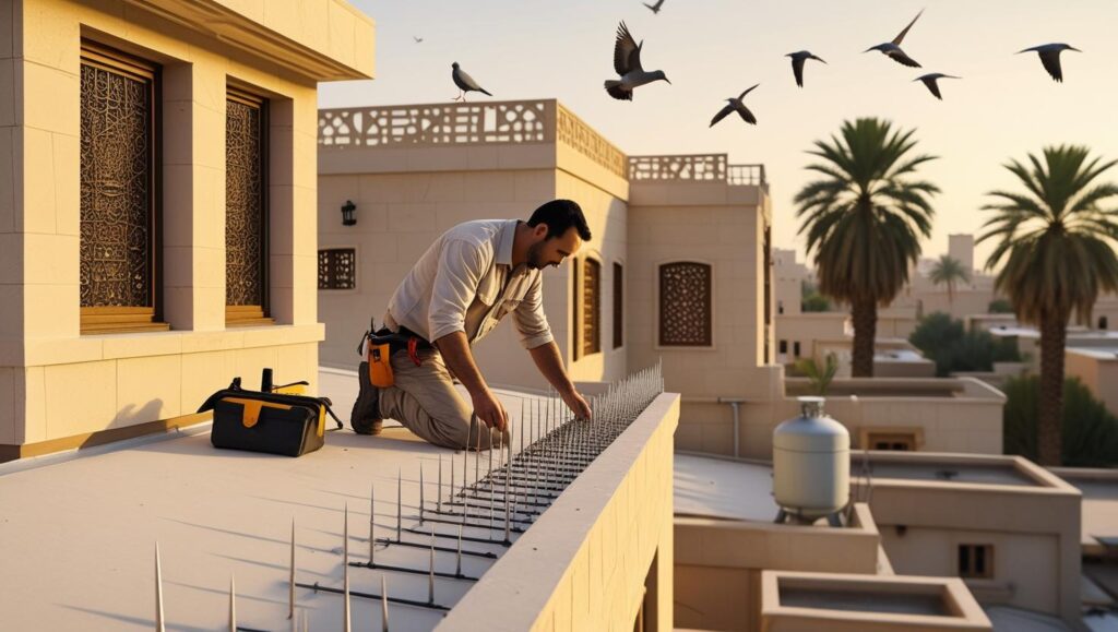 شركة تركيب طارد الحمام بالرياض تركيب طارد حمام