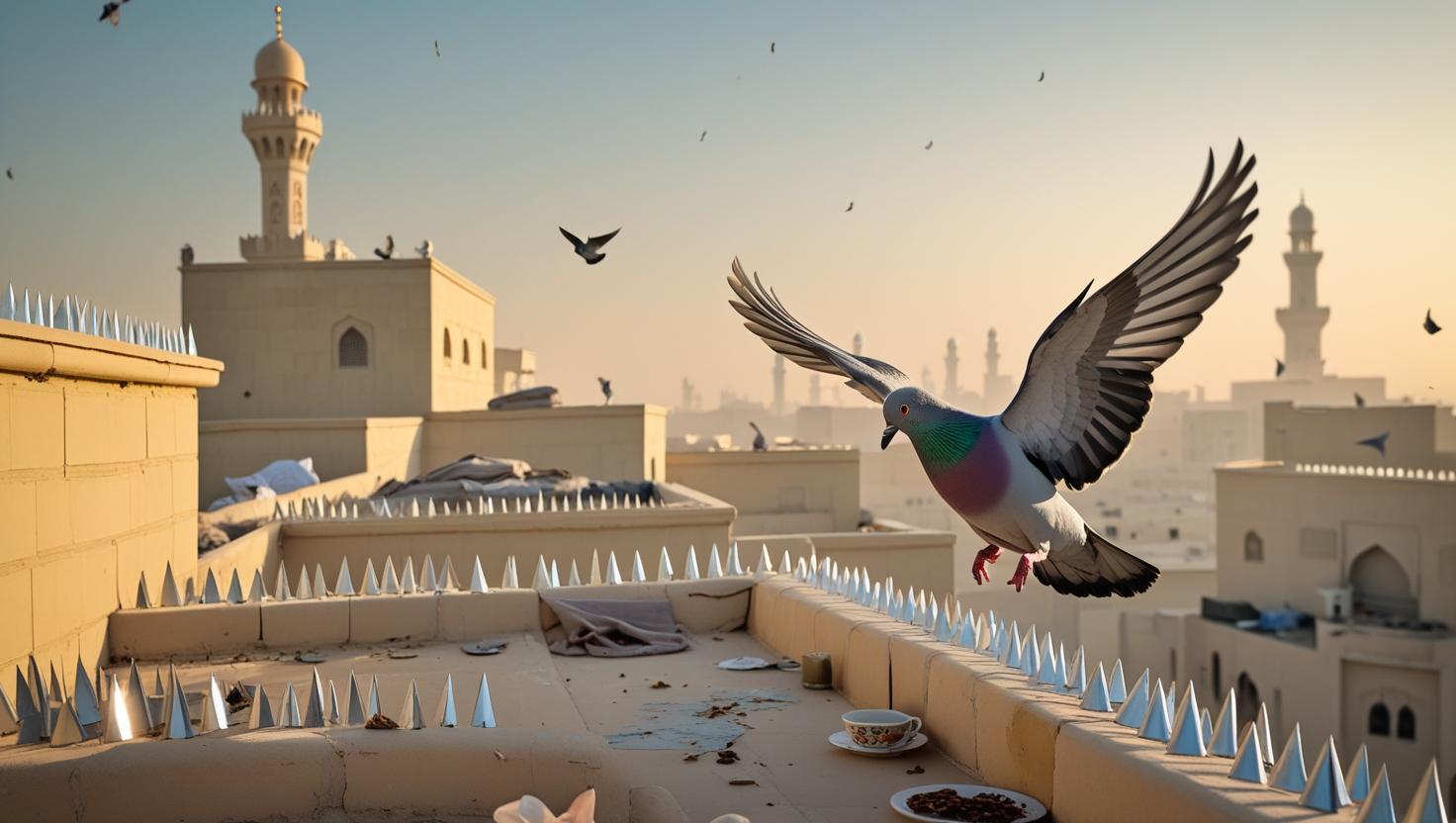 محاربة الحمام في الأسطح