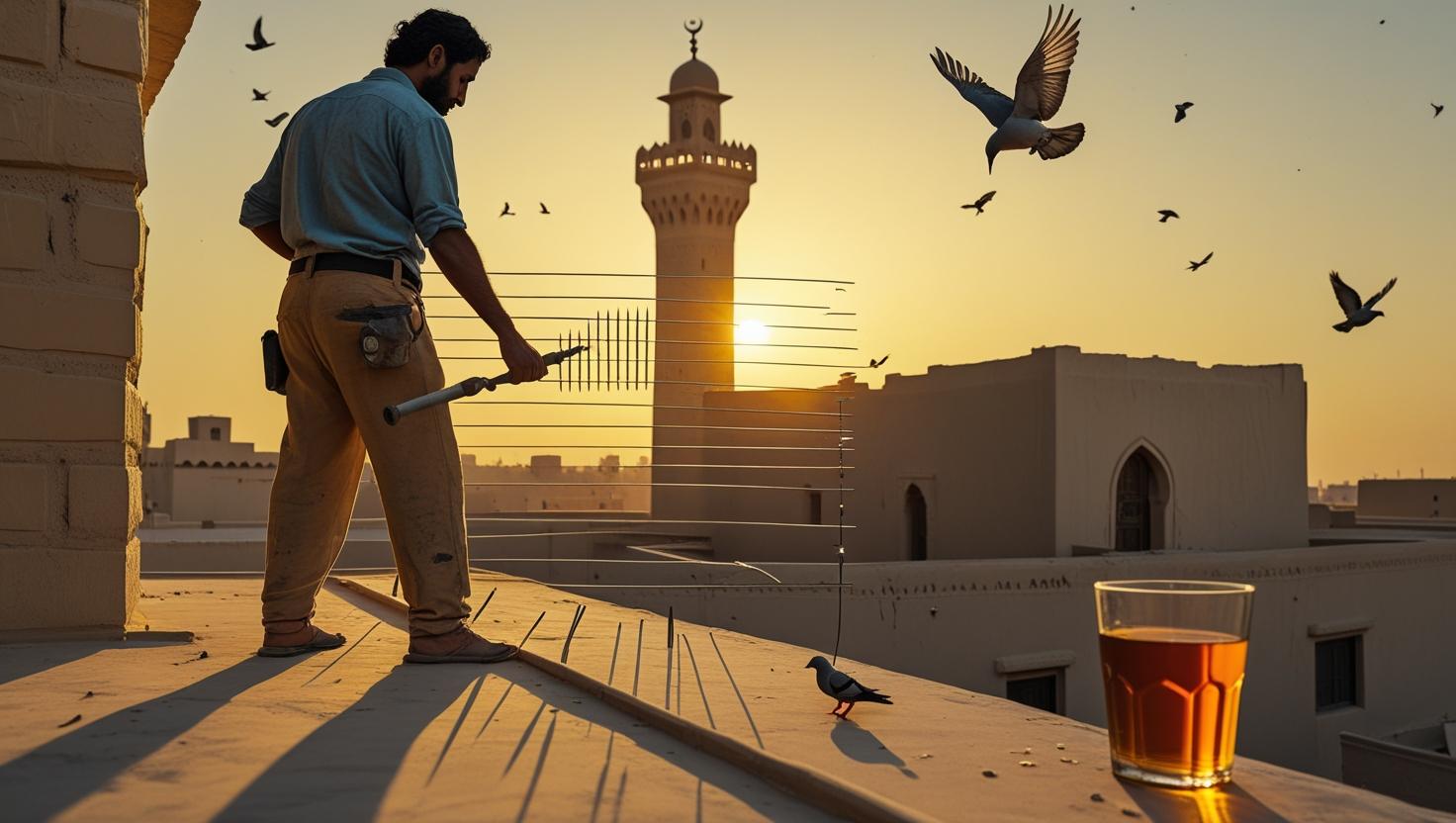 محاربة الحمام في الأسطح